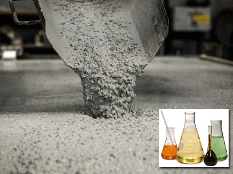 انواع افزودنی های بتن و کاربرد آنها